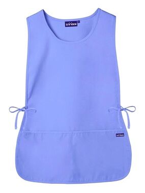 Sivvan Unisex Cobbler Apron Deep Pockets Lightweight Slip On Celi Light Blue NWT